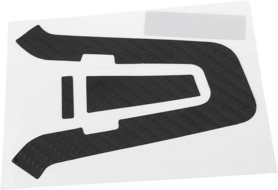 1 set intercomsystemen headsets apparaatbescherming sticker motorfiets headsets beschermhoes compatibel met Cardo Packtalk Edge koolstofvezelpatroon