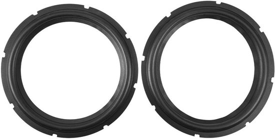 10 Inch Rubberen Randen voor Woofer Reparatie en Vervanging van Speakers 2 Stuks