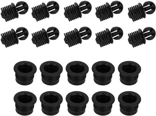 10 Paar Luidspreker Net Cover Frame Bevestigingsgesp, Luidspreker Drukknop Knop Stofdichte Bevestigingsclip Voor - ShopVlot