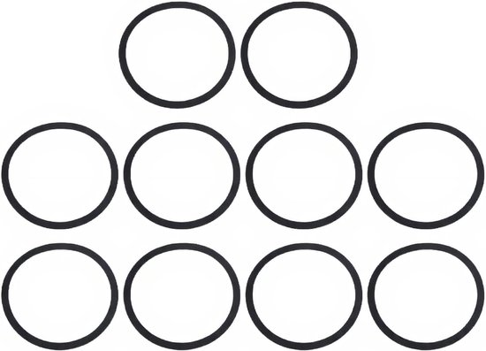 10 PCS Luidsprekerafdichting Pakking Luidspreker Afdichtingsring Luidspreker Wasmachine Ring 166 Mm od 146 Mm Id Eva Schuimbestendige Geluidsreductie Luidsprekeronderdelen & -componenten