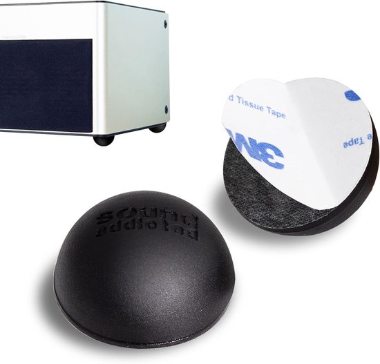 10 stuks zelfklevende rubberen voetjes 30mm voor luidsprekers, antislip spikes en silicone voetjes