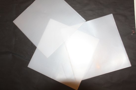 100 Plastic 7" Singles Hoezen Standaard Kwaliteit - 100 Micron -Tonko van Tonko