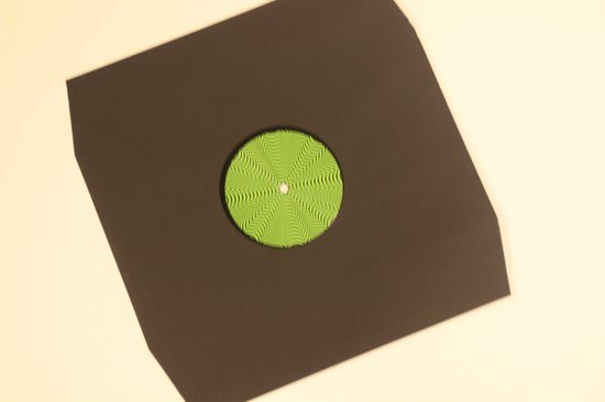 100 stuks zwarte LP Hoezen 12" Met Plastic Polybag-binnenhoezen -Tonko van Tonar