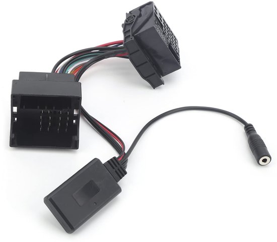 12Pin Bluetooth 5.0 AUX Audio Adapter with Microphone 59.1in Cable Suitable for Opel CD30 CDC40 CD70-Bluetooth For Astra Cd30 van Merkloos