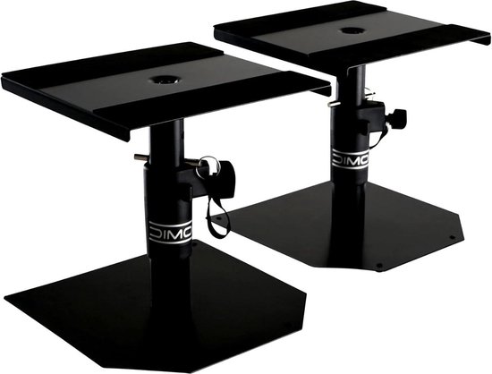 15 table stands for studio monitors - Pronomic SLS speaker stands for table monitor van Pronomic