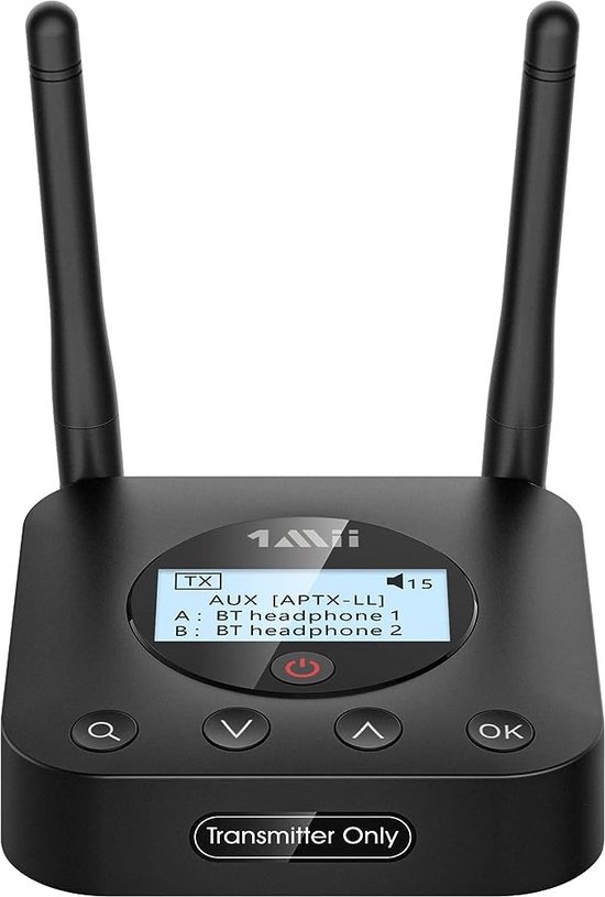 1Mii B06TX+ Bluetooth 5.0 Ontvanger - Geschikt voor Wide Screen Display