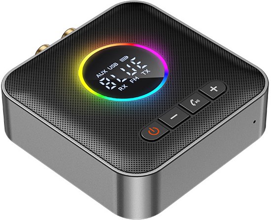 2-in-1 Bluetooth 5.4-zender en -ontvanger - Draadloze audioadapter met 3,5 mm AUX- en USB-aansluitingen - voor pc/smartphone/tablet/AV-ontvanger van Nillkin