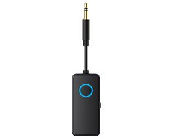 2-in-1 Bluetooth 5.4 Zender en Ontvanger - TX en RX - 3.5mm AUX adapter - voor Auto, TV en Hoofdtelefoon - zwart
