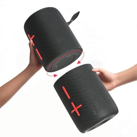 2-in-1 Draagbare Splitbare 40W Dubbele Bluetooth-Luidspreker met Waterdicht en Diepe Bas - 24 Uur Speeltijd en Echte Draadloze Koppeling van Merkloos