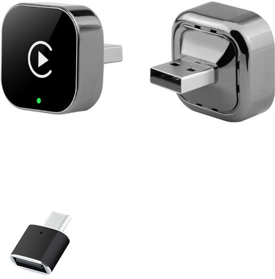 2-in-1 USB Draadloze CarPlay Android Draadloze Bluetooth van Carpuride