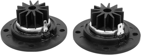 2-pack 2 Inch HIFI Luidspreker voor Audiosystemen - 6Ω 30W - Tweeter Eindversterker - Hoorn van Merkloos