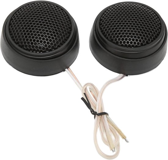 2 Stuks Auto Dome Tweeter 1000W Hoge Gevoeligheid Audio Stereo Luidspreker - Paar Tweeters voor Auto Audio Systemen Zwart - Hoge Kwaliteit . van Voodoo Audio