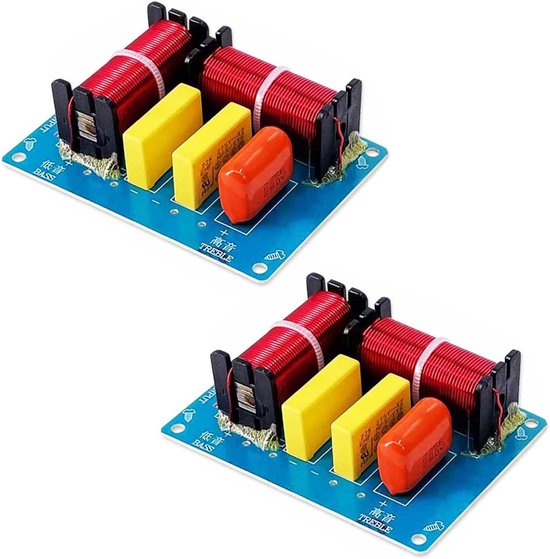 2-Weg Speaker Crossover 180W - Hoog- en Laagfrequentie - Crossoverpunt 2900Hz - Ideaal voor Hi-Fi Speakers - ShopVlot