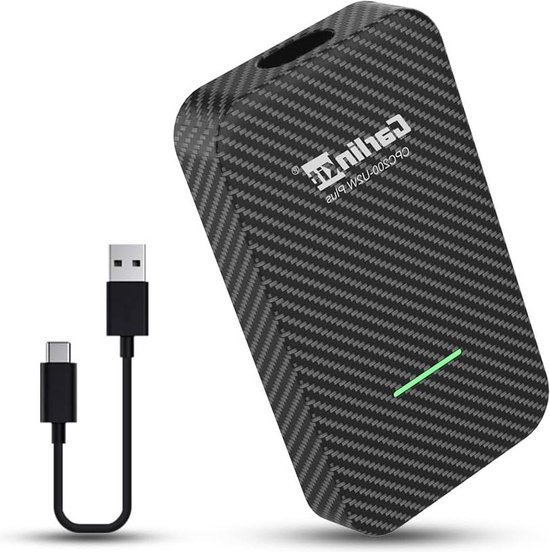 2024 Carplay Draadloze Adapter Ondersteuning OTA Upgrade 5GHz Data Transmissie voor Opel - Porsche - Volvo - VW - Ford - Peugeot - Citroen - Nissan - Honda - CarlinKit Carplay Dongle van Carlinkit