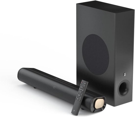 2.1 Soundbar - Home Audio - Film en Muziek - Dolby Audio - 41.3 cm - Zwart
