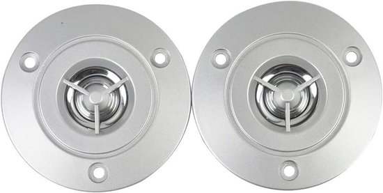 2Pcs Audio Portable Speakers 4Ohm 10W HiFi Tweeter HiFi Titanium Film Oxygen-free Copper Coil Stereo Sound Box Speaker