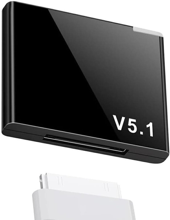 30-pins Bluetooth-adapter 5.1 Bluetooth-ontvanger Bluetooth-adapter Bluetooth-ontvangerdock - Hoogwaardige audio, stereo en luidsprekers (niet voor gebruik in auto/motorfiets)