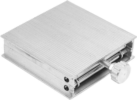 3.5 * 3.5 inch Lab Lift Platform Stands - Aluminium Universele Verstelbare Lab Jack - Lift Stand Rek Schaar Lab Heftafel van Merkloos