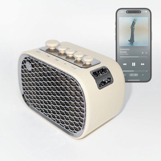4-in-1 White Noise Gentle Bass Bluetooth-luidspreker, draagbare slaapsounder Geschikt voor baby's, volwassenen, reizen en kantoorgebruik van Merkloos