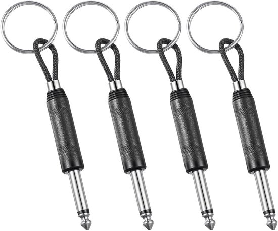 4 stuks gitaarversterker sleutelhouder, ABS zinklegering wandgemonteerde gitaarsleutelhouder, modern design sleutelhangerhouders voor professionele professionele muzikanten en muziekliefhebbers