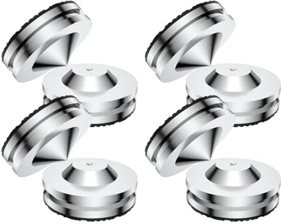 4 Stuks Speaker Spikes voor Hi-Fi Apparaten - Antivibratie Luidsprekervoeten van Merkloos