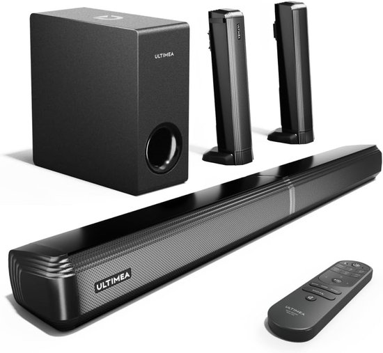 4.1-kanaals soundbar met subwoofer, app-besturing, Bluetooth 5.3 en 3 EQ-modi van Philips