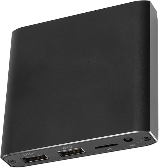 4K Mediaspeler - Ultra HD Speler - Films Kijken - Automatisch Afspelen - 3840x2160 Resolutie - Zwart