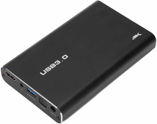 4K Mediaspeler - Ultra HD speler - Films Kijken - Automatisch Afspelen - 5 GB Opslag - Zwart