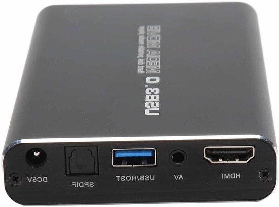 4K Mediaspeler, Ultra HD Video Muziek Foto PPT-speler met Loop Play, 5GB Interne Opslag, AV-uitgang, USB 3.0, voor Zakelijk Gebruik Thuis (EU-stekker)