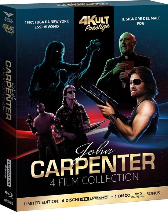 4K UHD Films - Film Collectie - Filmavond Genieten - Iconische Regisseur - 4 Discs - Niet Van Toepassing