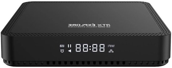 4K UHD Mediaspeler - Smart TV Box Android Box - Films Kijken - Android 11 Besturingssysteem - 16 GB Opslag