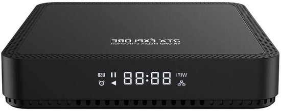 4K UHD Speler - Smart Media Box - Films Kijken - Android 11 - 2GB RAM 16GB - Zwart