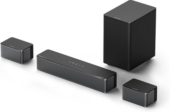 5.1 Soundbar met Dolby Atmos, Draadloze Achterluidsprekers en Subwoofer voor TV van Merkloos