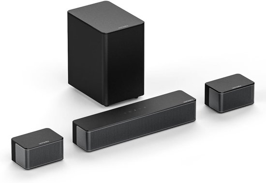 5.1 Surround Soundbar met Draadloze Subwoofer en Achterluidsprekers – Thuisbioscoop Systeem voor TV van VIZIO