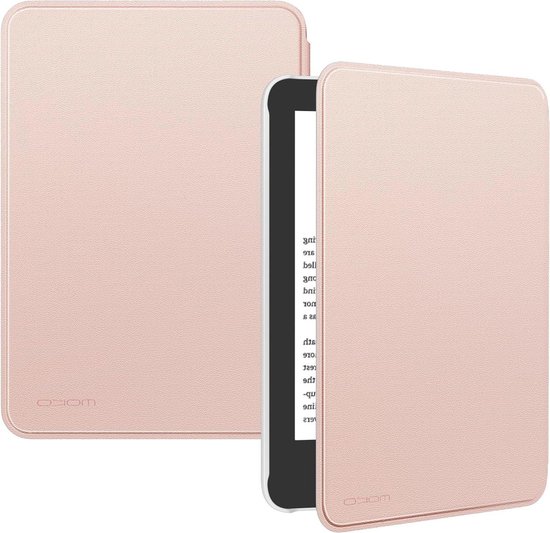 6" All-New Kindle (11e generatie 2022) lichtgewicht hoes - automatische slaap/waakfunctie - roze goud van Amazon