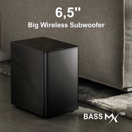 7.1 Soundbar - Home Cinema Geluidssysteem - Surround Sound Speaker - Draadloze Subwoofer - 460W Vermogen - Dolby Atmos 3D Geluidsbeleving - App Bedienbaar