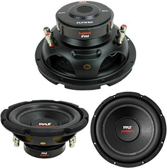 8 Inch Subwoofer 400W RMS - 800W Max - Geschikt voor Auto en Thuis