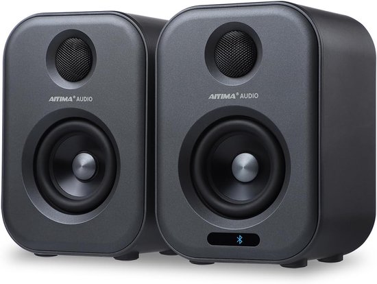 80W HiFi Bluetooth Boekenplankluidspreker met Optische en RCA-uitgang