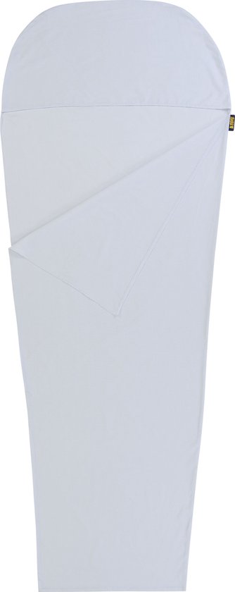 Abbey Camp Lakenzak - Polykatoen - Lichtgrijs - 220 x 86/56 van Abbey Camp