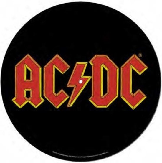 AC/DC Logo Platenspeler Slipmat van Rock Sax