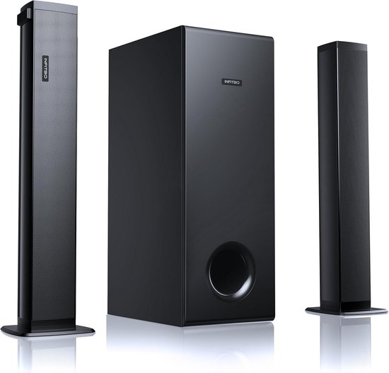 Afneembare 2-in-1 Soundbar voor TV - Krachtige 2.1CH Luidspreker