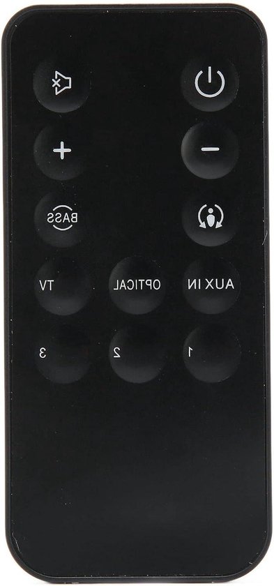 Afstandsbediening Cinema Soundbar SB400 Boost TV 93040000860 Nieuwe Universele Vervangende Soundbar-TV . van Merkloos