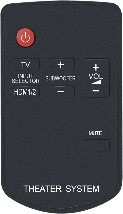 Afstandsbediening N2QAYC000046 - Compatibel met Panasonic Soundbar - Eenvoudig in gebruik - Geen configuratie nodig - ShopVlot