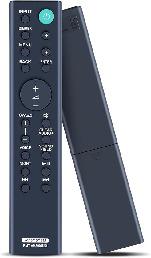 Afstandsbediening voor Sony Soundbar AV-systeem - vervangend model - geen programmering nodig - gebruiksvriendelijk - ShopVlot