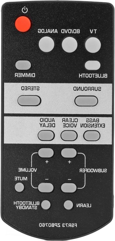 Afstandsbediening voor Yamaha Soundbar Vervangende Afstandsbediening - ATS1050 SRT700 YAS105 Etc. . van VINABTY