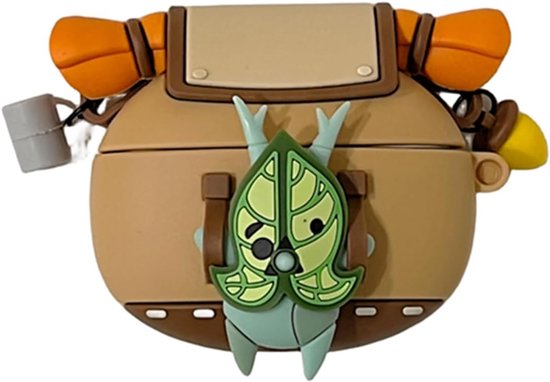 Airpods Pro 3 hoesje, schattig grappig cartoon anime ontwerp, beschermende schokbestendige siliconen baai headset accessoires