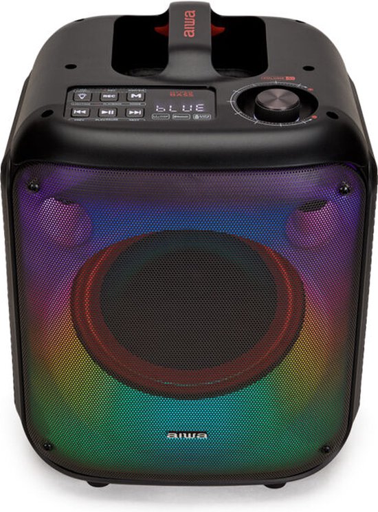 Aiwa KBTUS-250 - Draadloze partyspeaker - 300 Watt - Inclusief Microfoon - 6 uur accu van Aiwa