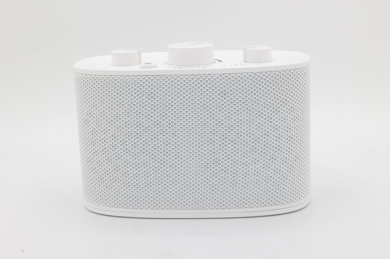 Albrecht KLARO Mini-luidspreker Wit van Merkloos