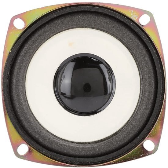 Allecto - 3-Inch luidspreker - Hoge gevoeligheid - Multimedia Sound Box - 4 Ohm - Stereo Surround Sound - Voor audio-enthousiastelingen