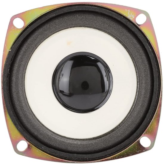 Allecto - 3-Inch Luidspreker - Hoge Gevoeligheid - Voor Multimedia Sound Box - 4 Ohm - Stereo Surround Sound - Ideaal voor Audio Enthousiastelingen